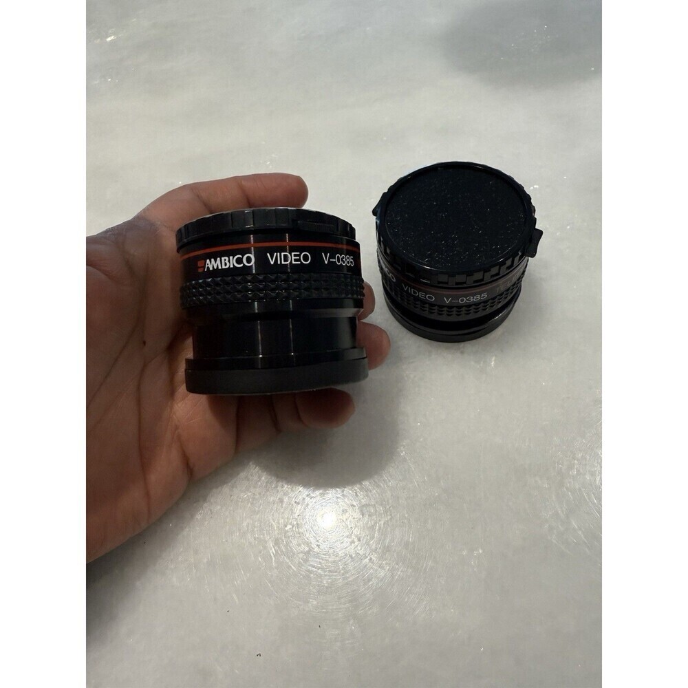 Ambico Video V-0385 Wide Angle & Telephoto Lenses S107